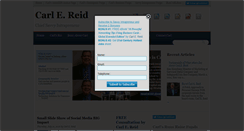 Desktop Screenshot of carlereid.com
