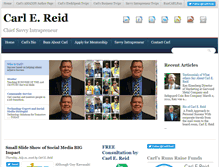 Tablet Screenshot of carlereid.com